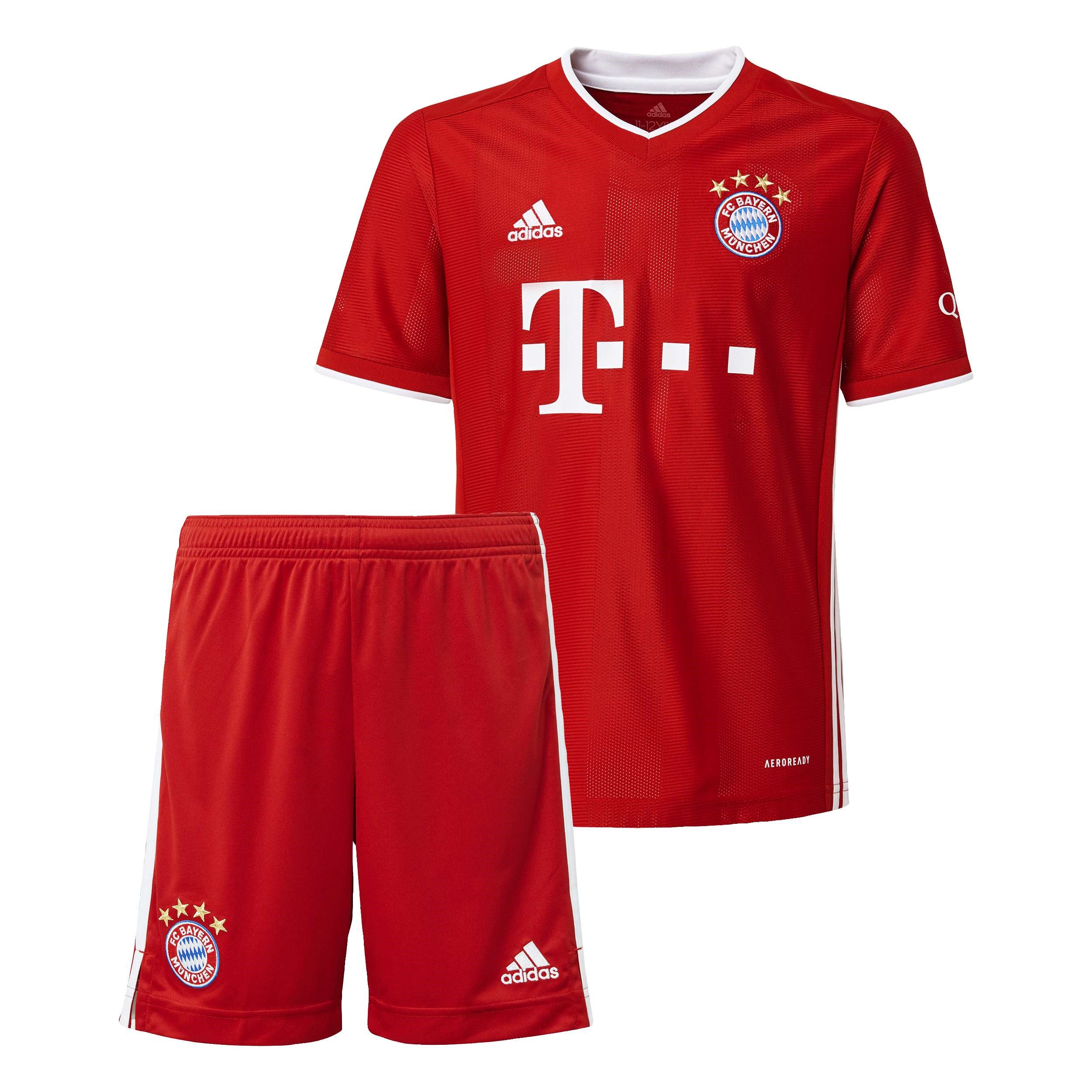 Camiseta Bayern Munich 1ª Niños 2020-2021 Rojo